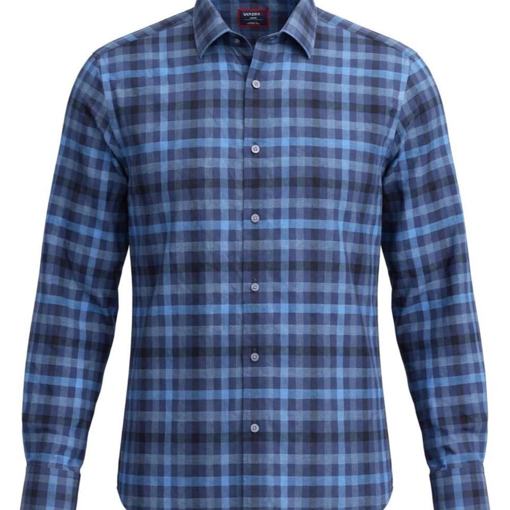 Untuckit shirt mens large blue